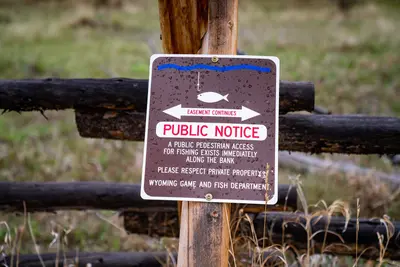 Laramie River Fishing Easement - Jelm Public Access - Wyoming