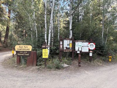 East Fork Campground (San Juan NF - CO)