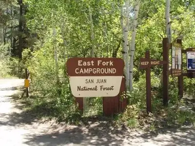East fork campground