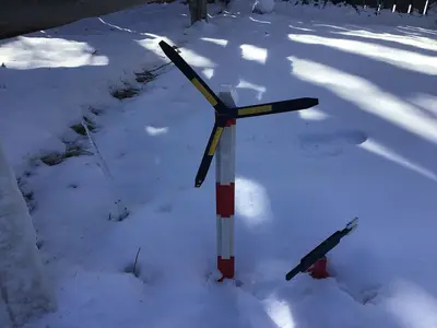 Lego wind turbine