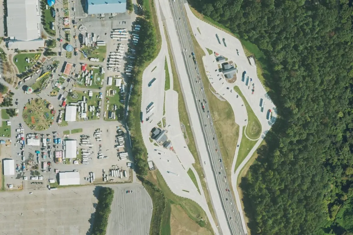 Aerial view
