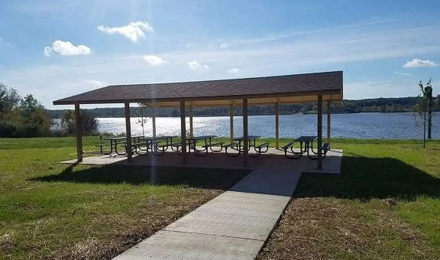 Woodcock Creek Lake Overlook Recreation Area Picnic Shelter