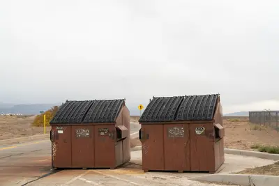 Rest Stop Dumpsters (52777372460)