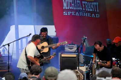 Acoustic Syndicate with Larry Keel Smilefest Pinnacle NC May 2010
