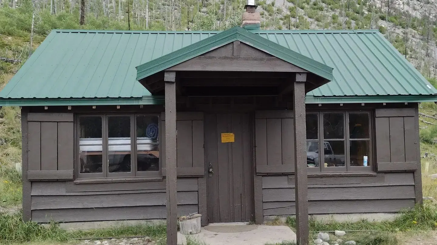 Front of cabin
