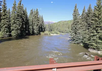 Rio Grande River at Thirty Mile Campground