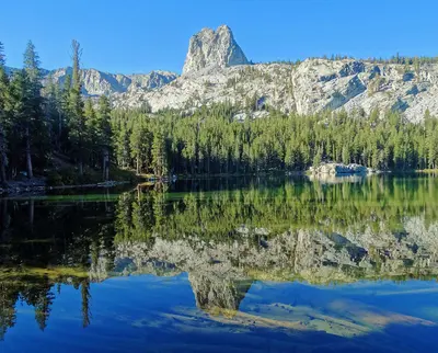 Crystal Crag Reflection, Lake George, Mammoth Lakes, CA 9-16 (29609650974)