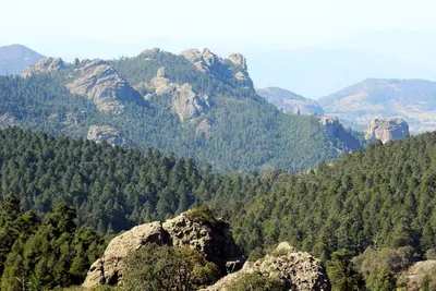 Vista desde "Las Ventanas", Parque Nacional "El Chico"