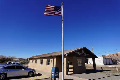 Post office in Bluff, Utah, January 2019