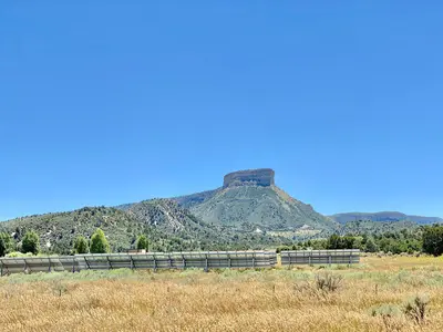 Point Lookout from US Highway 160, Mesa Verde National Park, Mancos, CO - 53938389018