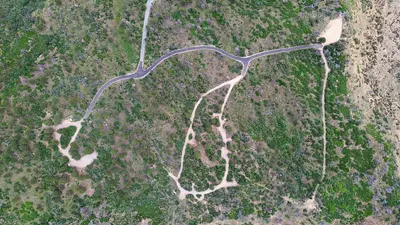 Aerial Overview of Price Canyon Recreation Area (55380548679)
