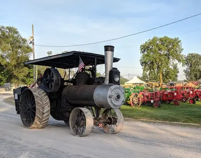 Steam Tractor at National Threshers Association