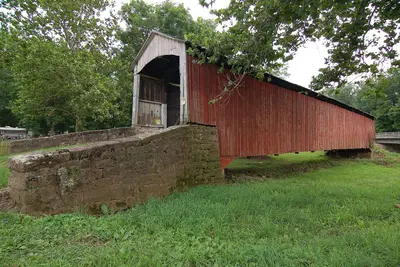 Red Run Covered Bridge 3000px