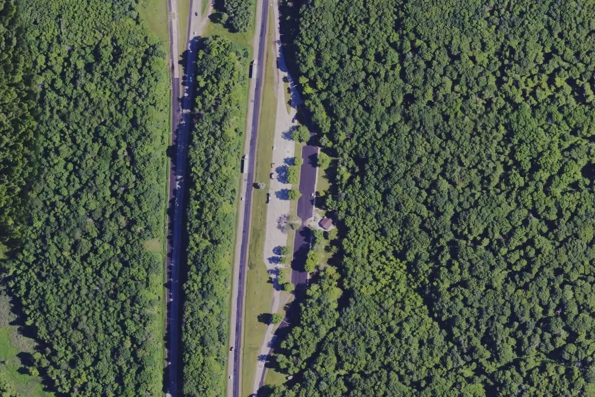 Aerial view