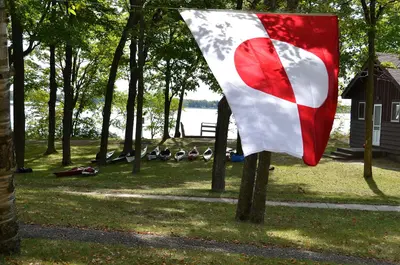Greenlan flag