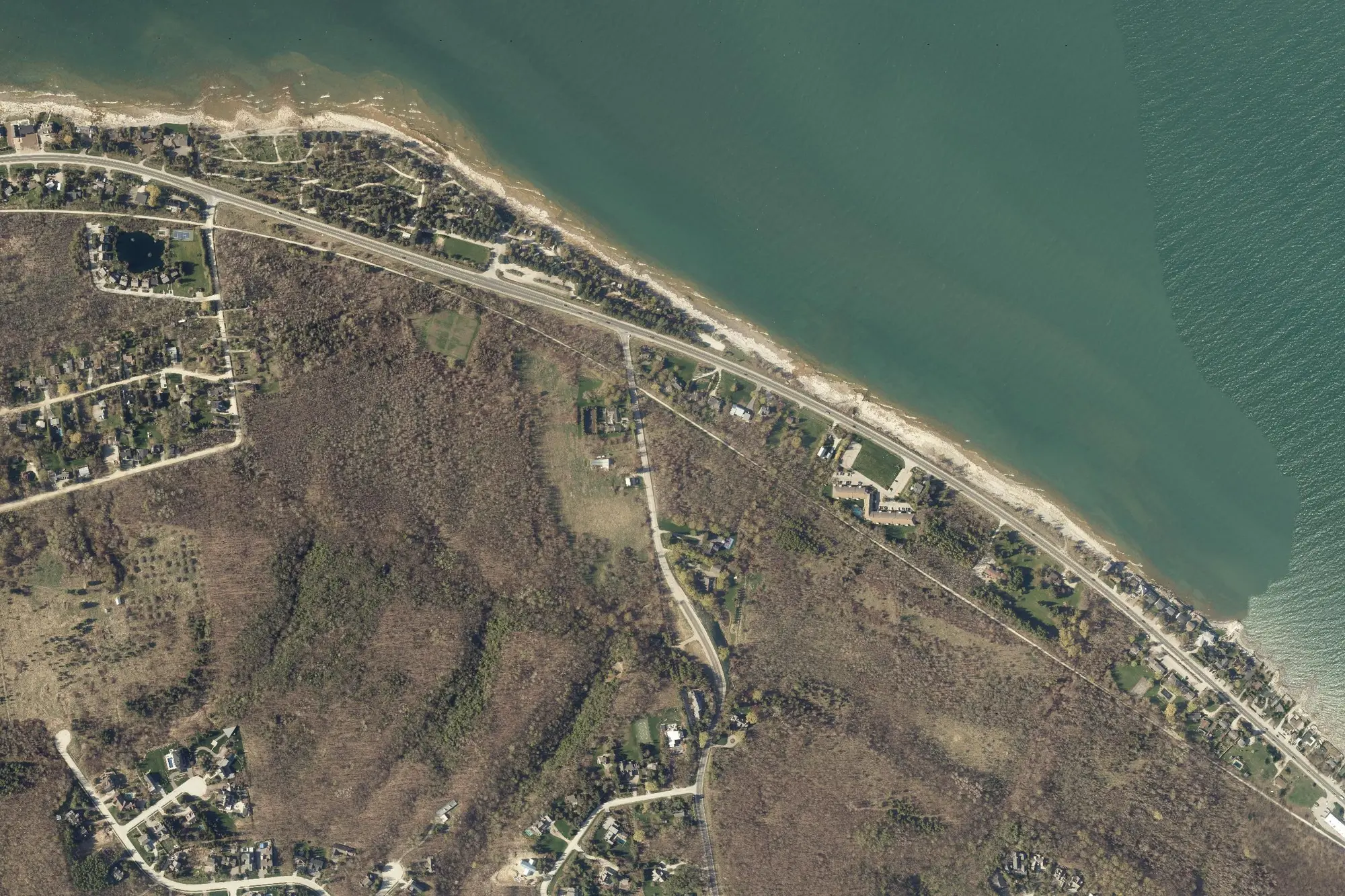 Aerial view of Craigleith Provincial Park (Recreational Class)