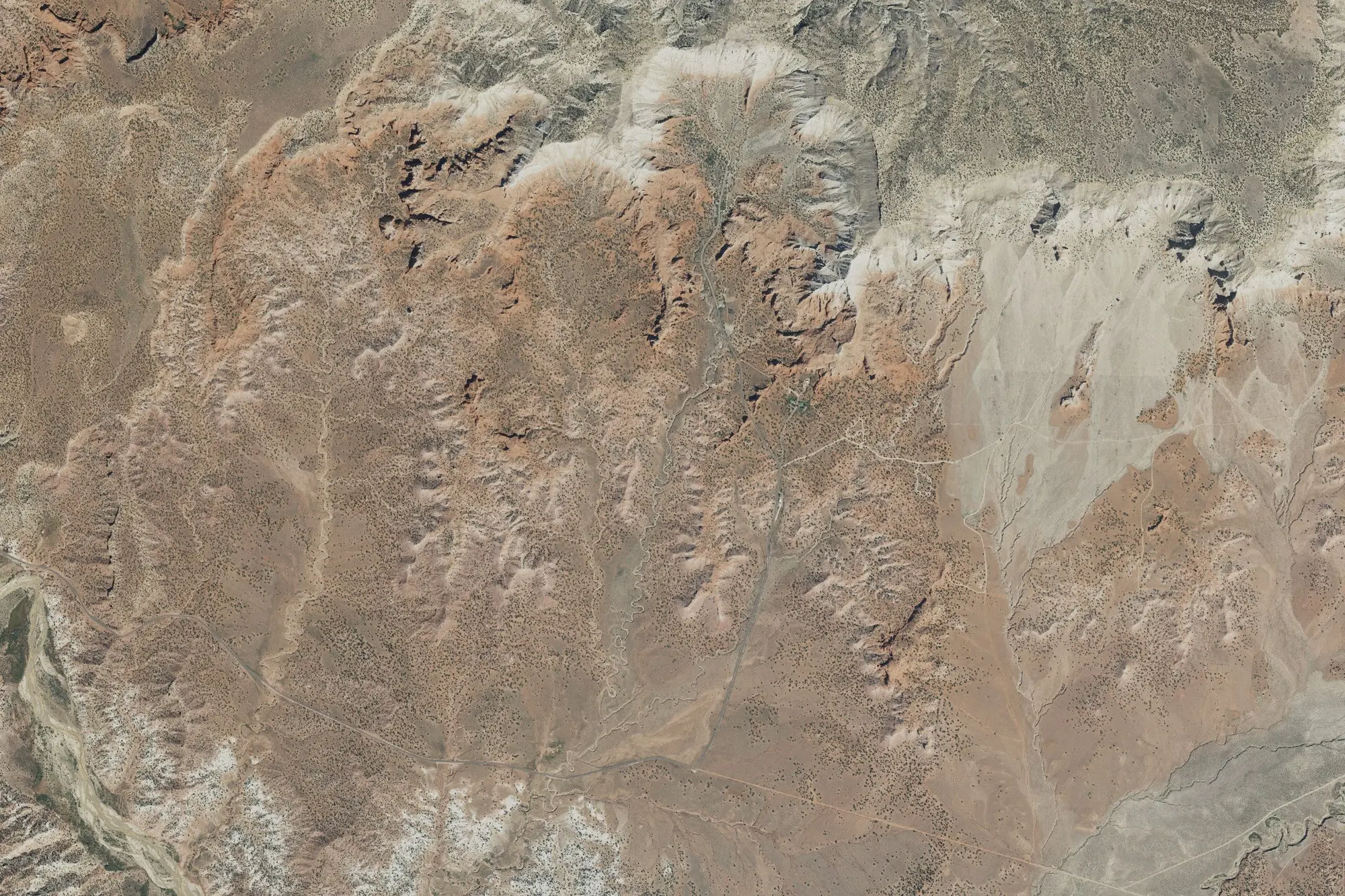 Aerial view of Kodachrome Basin State Park