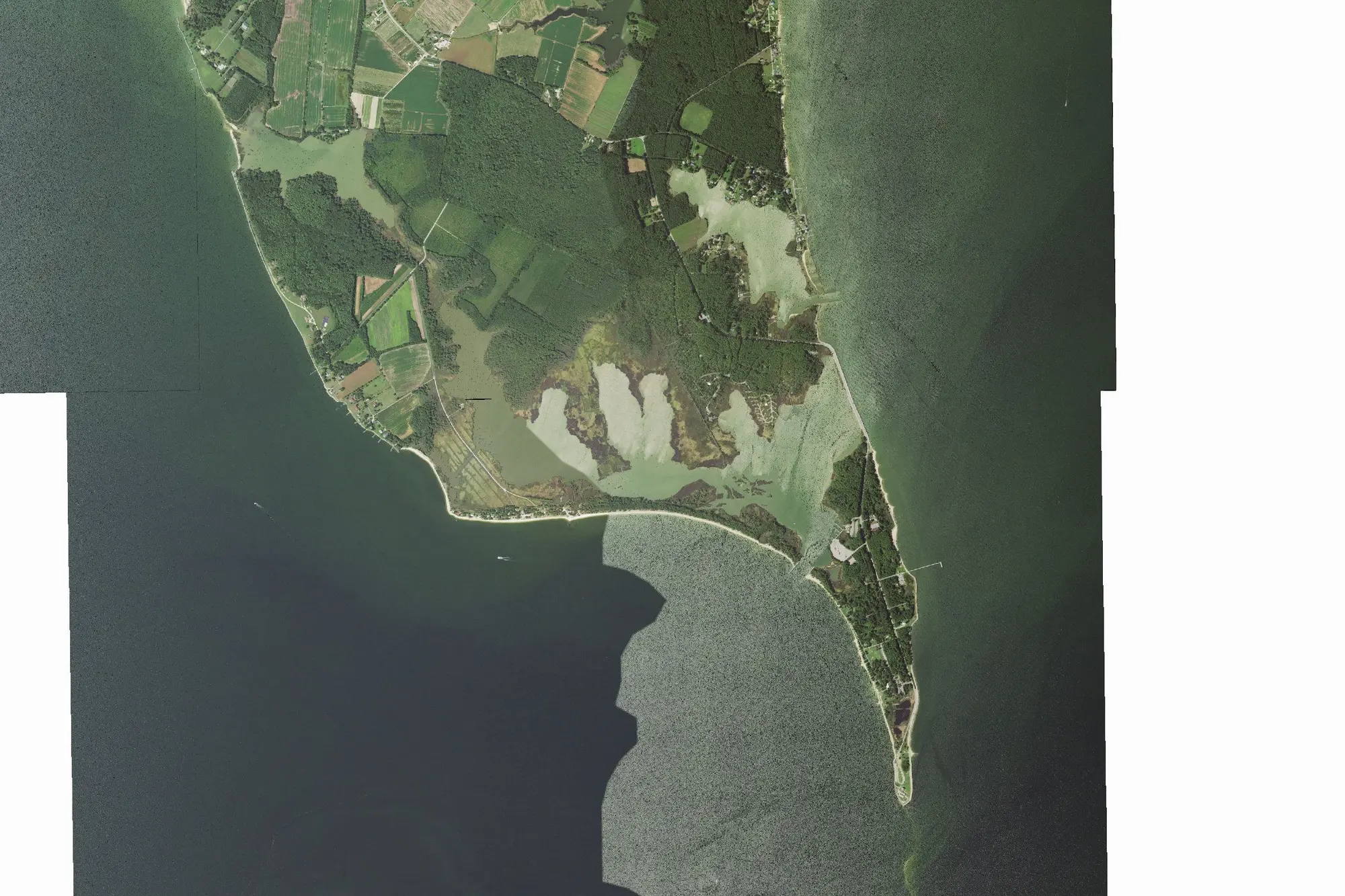 Aerial view of Point Lookout Sp