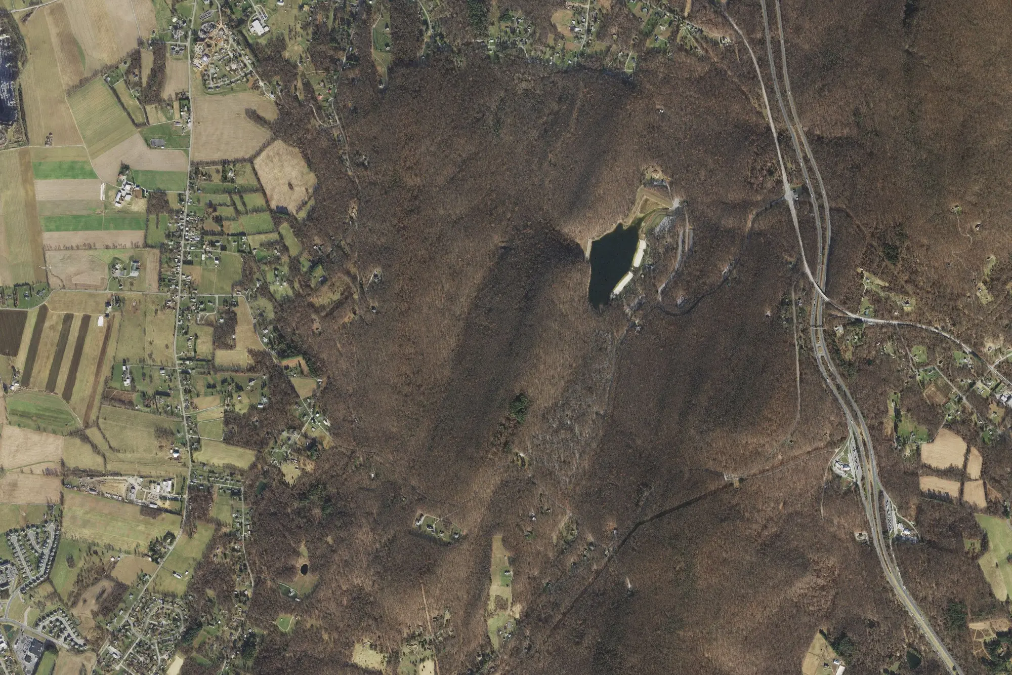 Aerial view of Greenbrier Sp