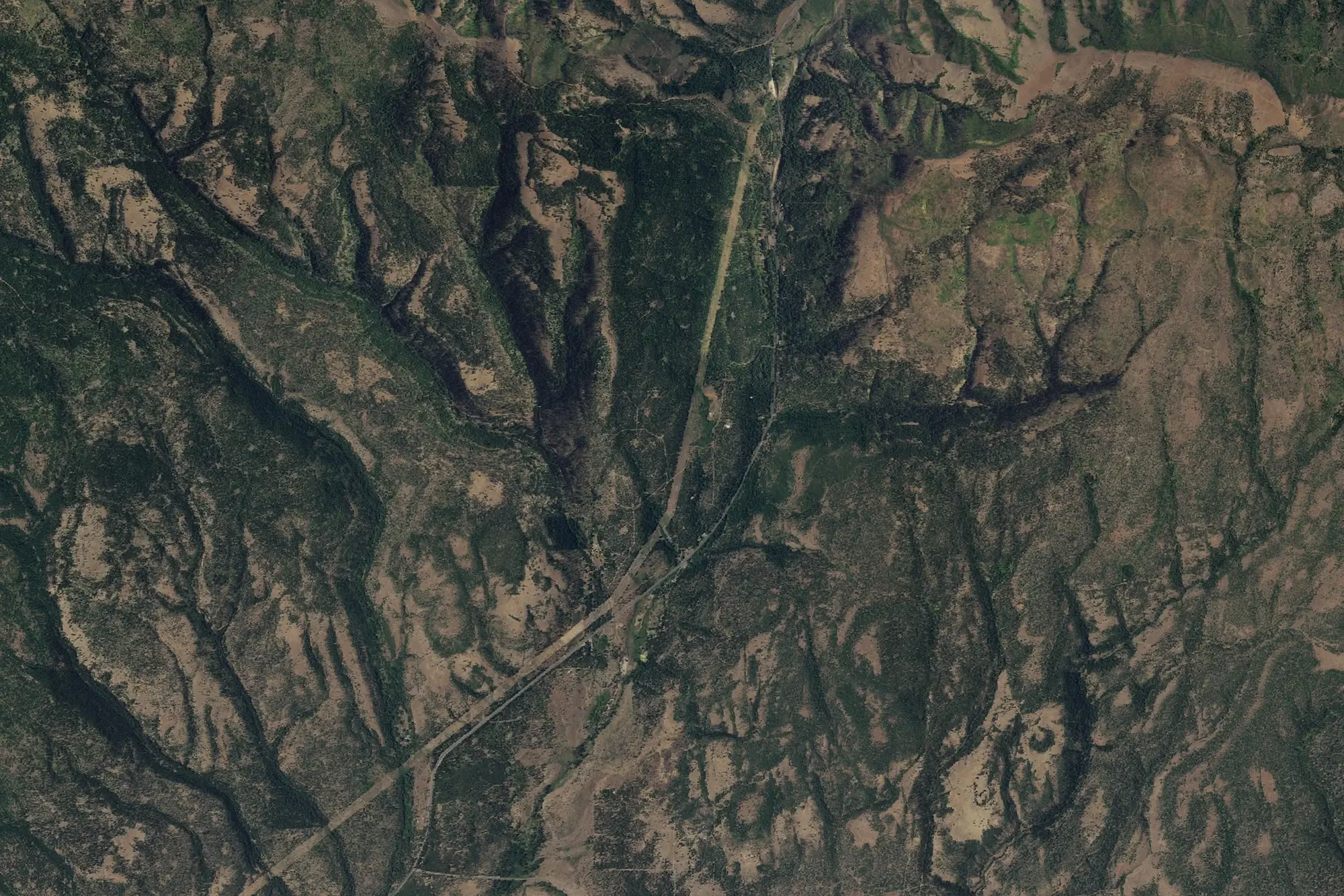 Aerial view of Brooks Memorial