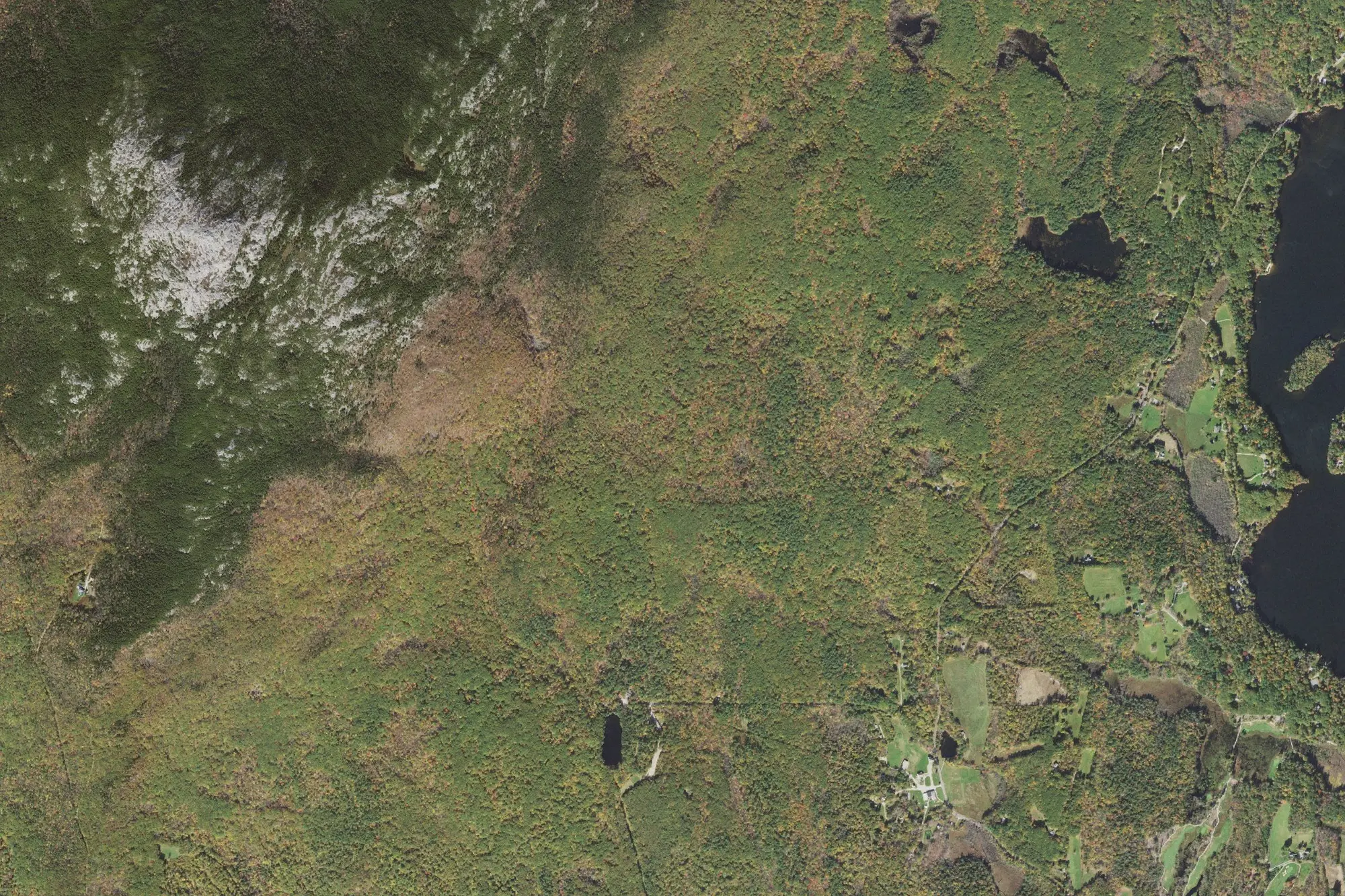 Aerial view of Monadnock State Park