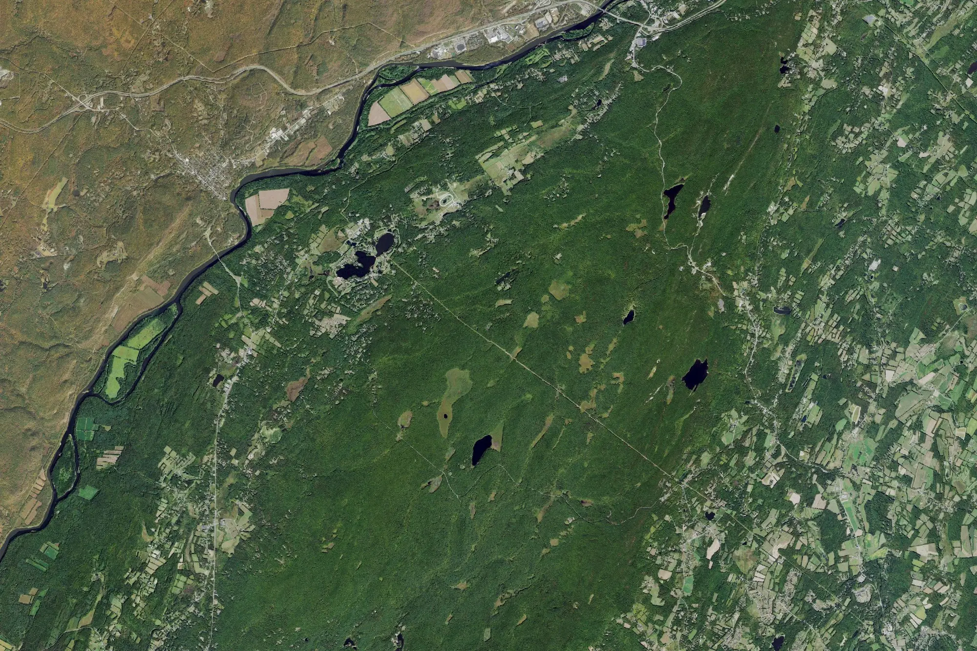 Aerial view of High Point State Park