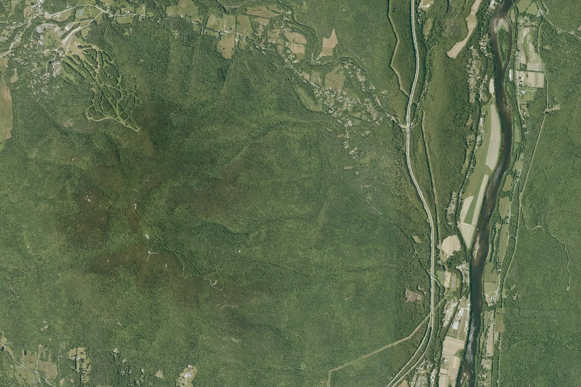 Aerial view of Ascutney State Park