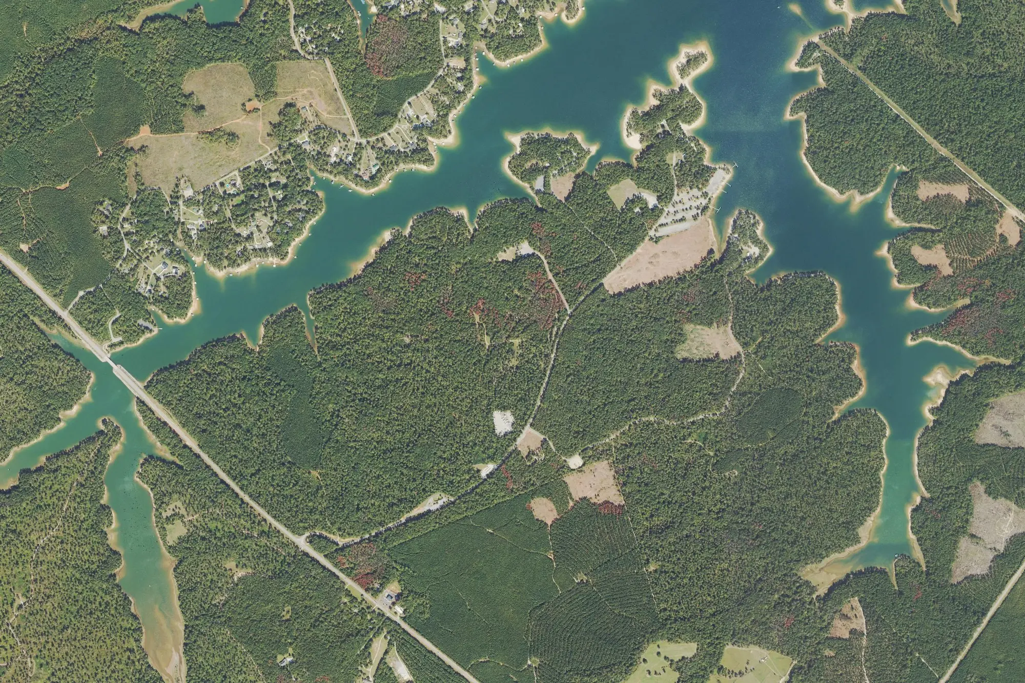 Aerial view of Wildwood Park
