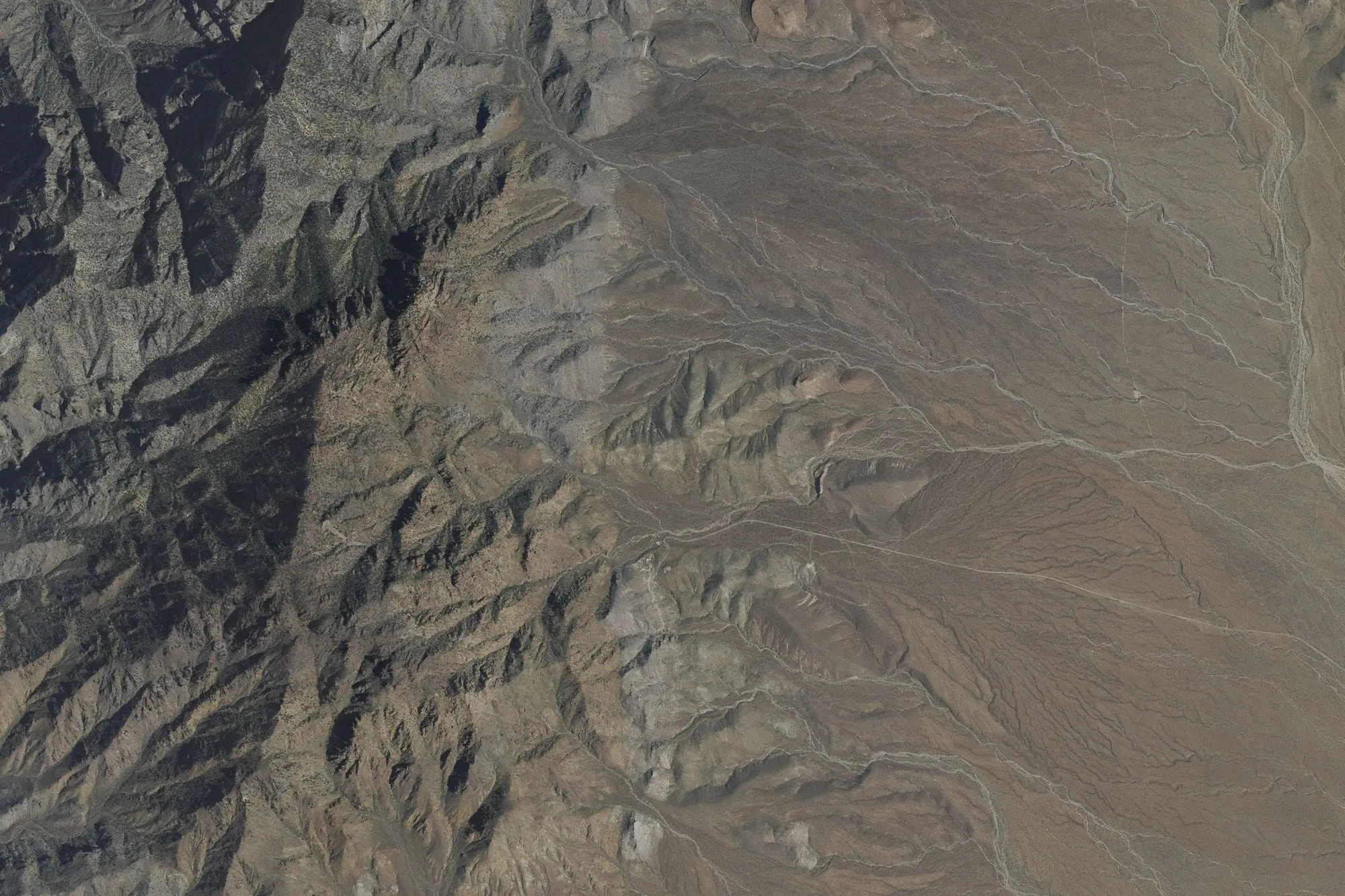 Aerial view of Providence Mountains State Recreation Area