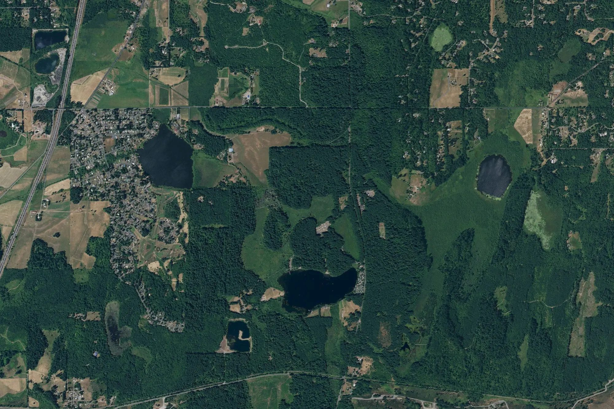 Aerial view of Millersylvania Memorial