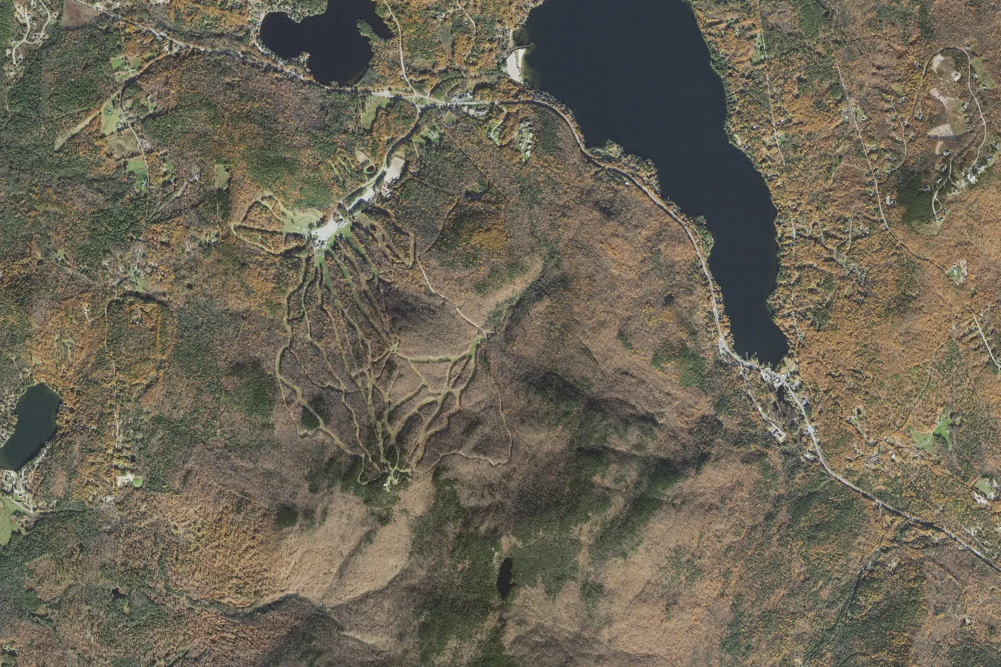 Aerial view of Sunapee State Park