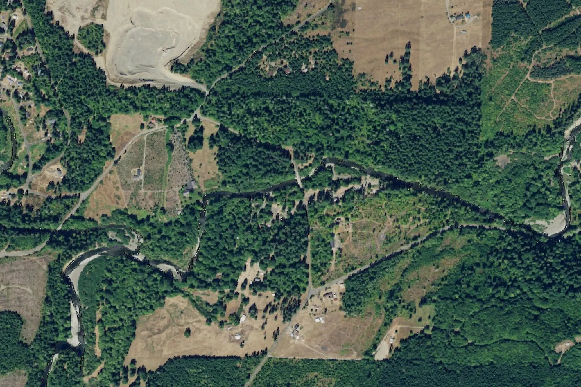 Aerial view of Schafer