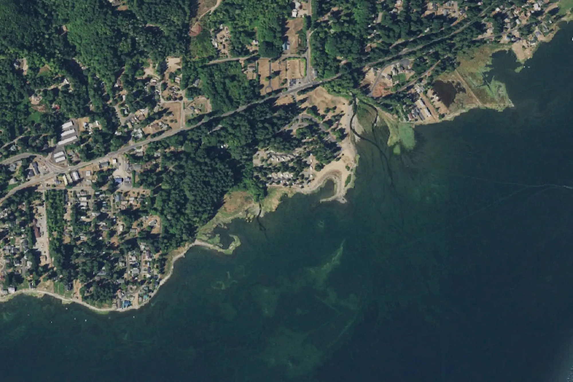 Aerial view of Belfair