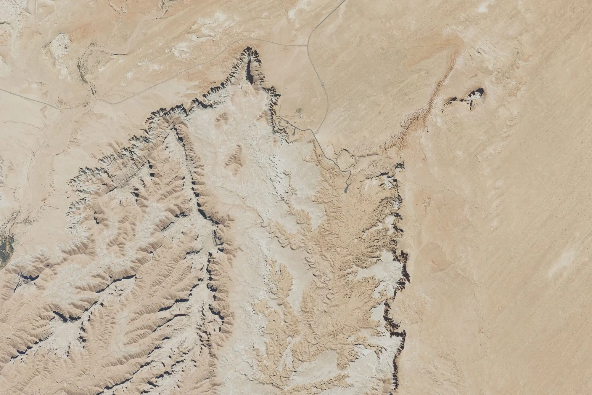 Aerial view of Goblin Valley State Park