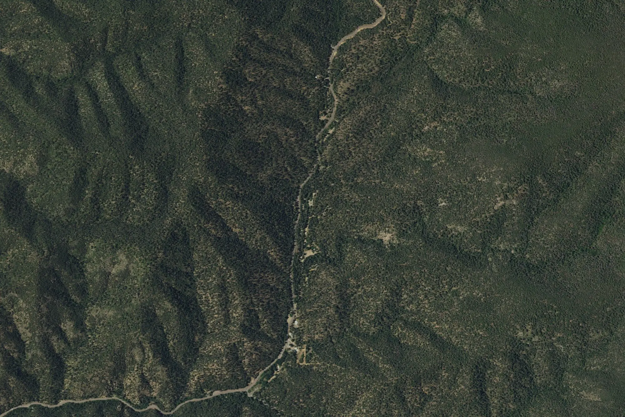 Aerial view of Hyde Memorial State Park