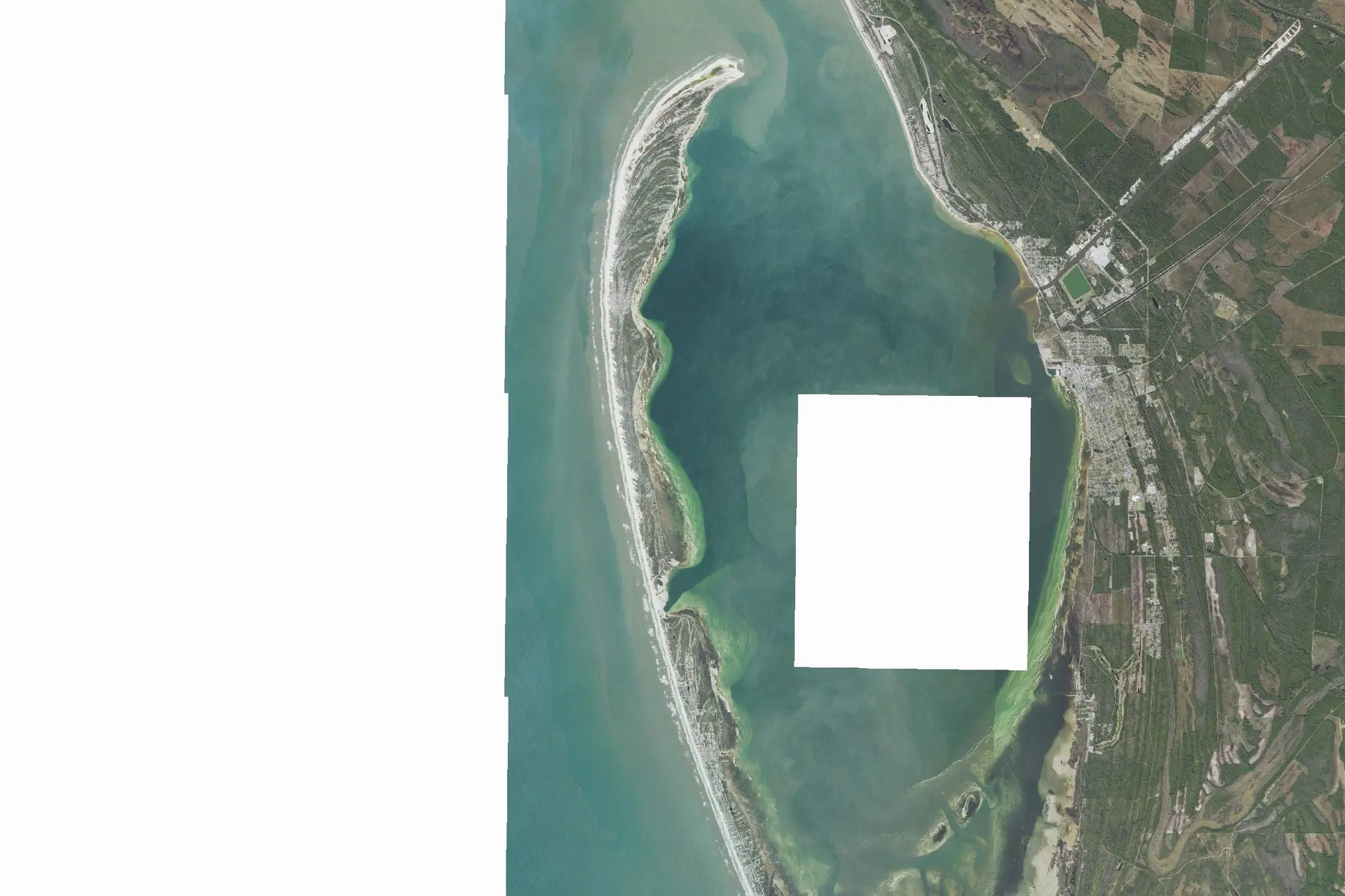 Aerial view of T. H. Stone Memorial St. Joseph Peninsula State Park