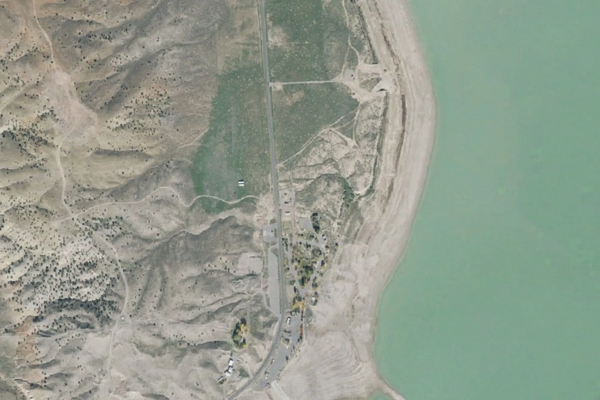 Aerial view of Yuba State Park