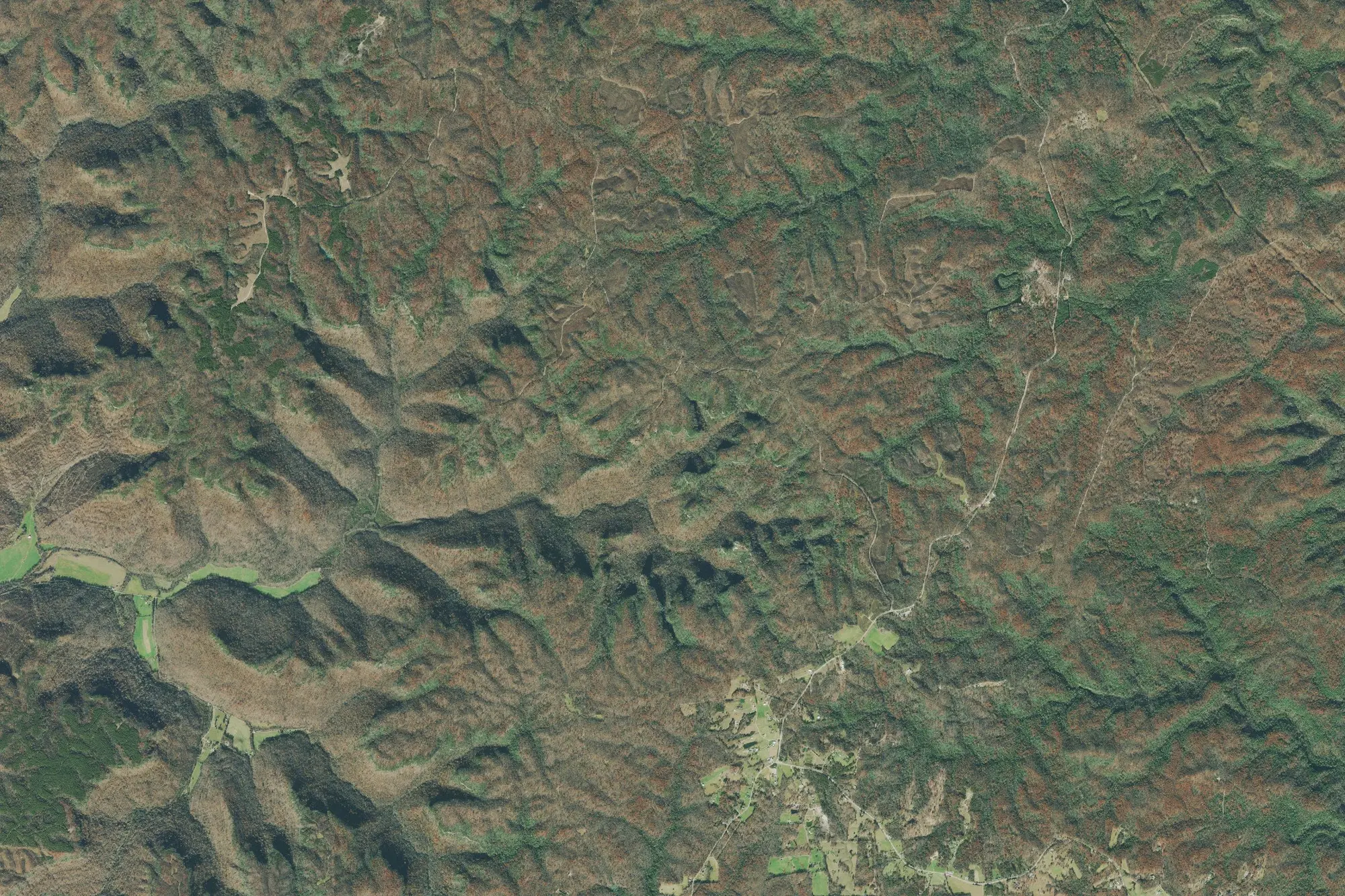 Aerial view of Pickett