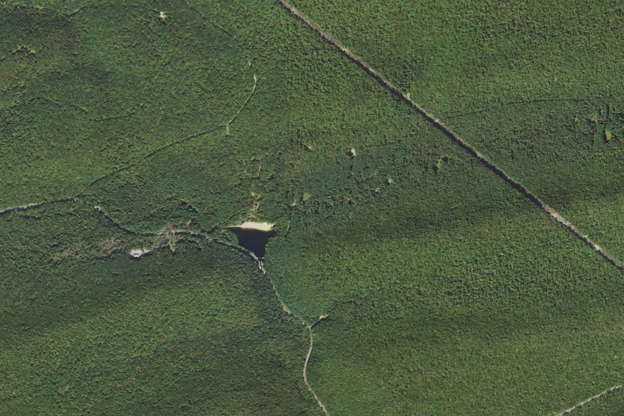 Aerial view of Raymond B. Winter State Park