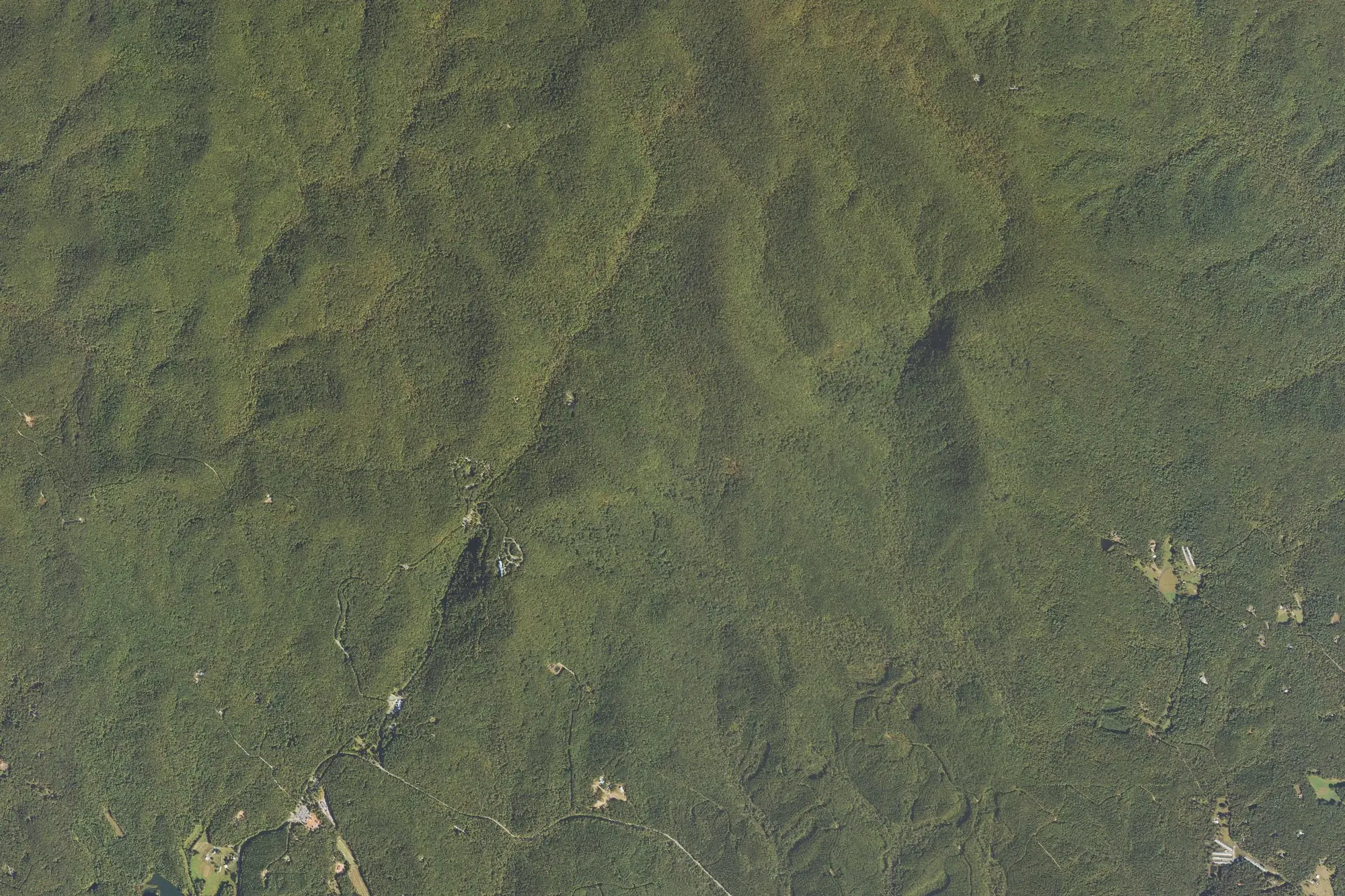 Aerial view of Amicalola Falls State Park