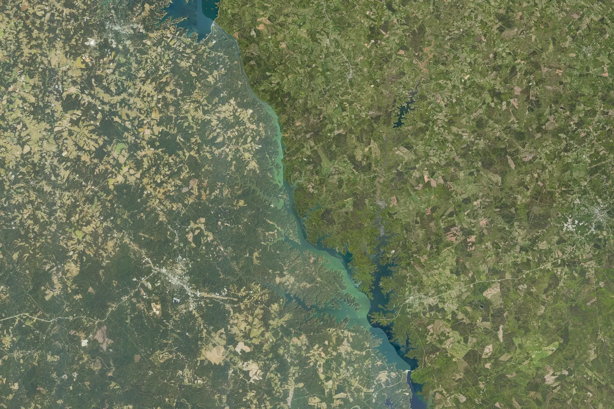 Aerial view of Richard B. Russell Recreation Area
