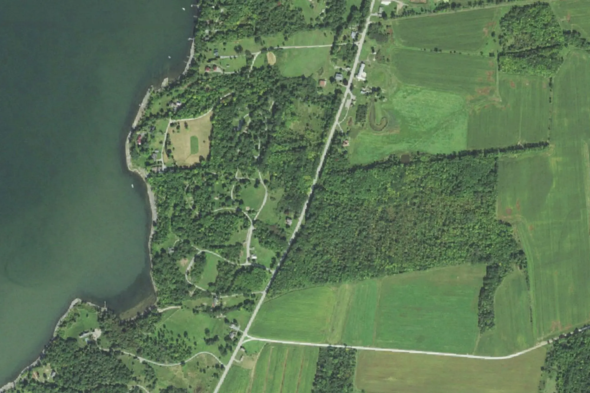 Aerial view of D.A.R. State Park
