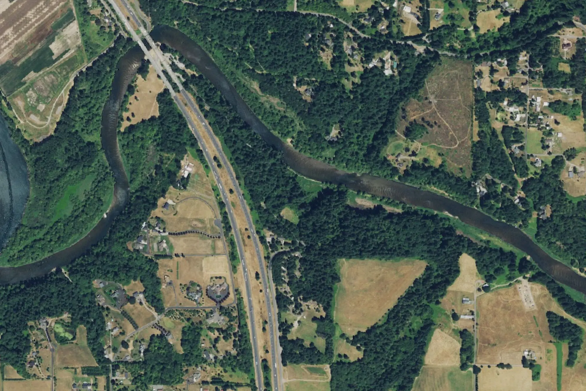Aerial view of Paradise Point