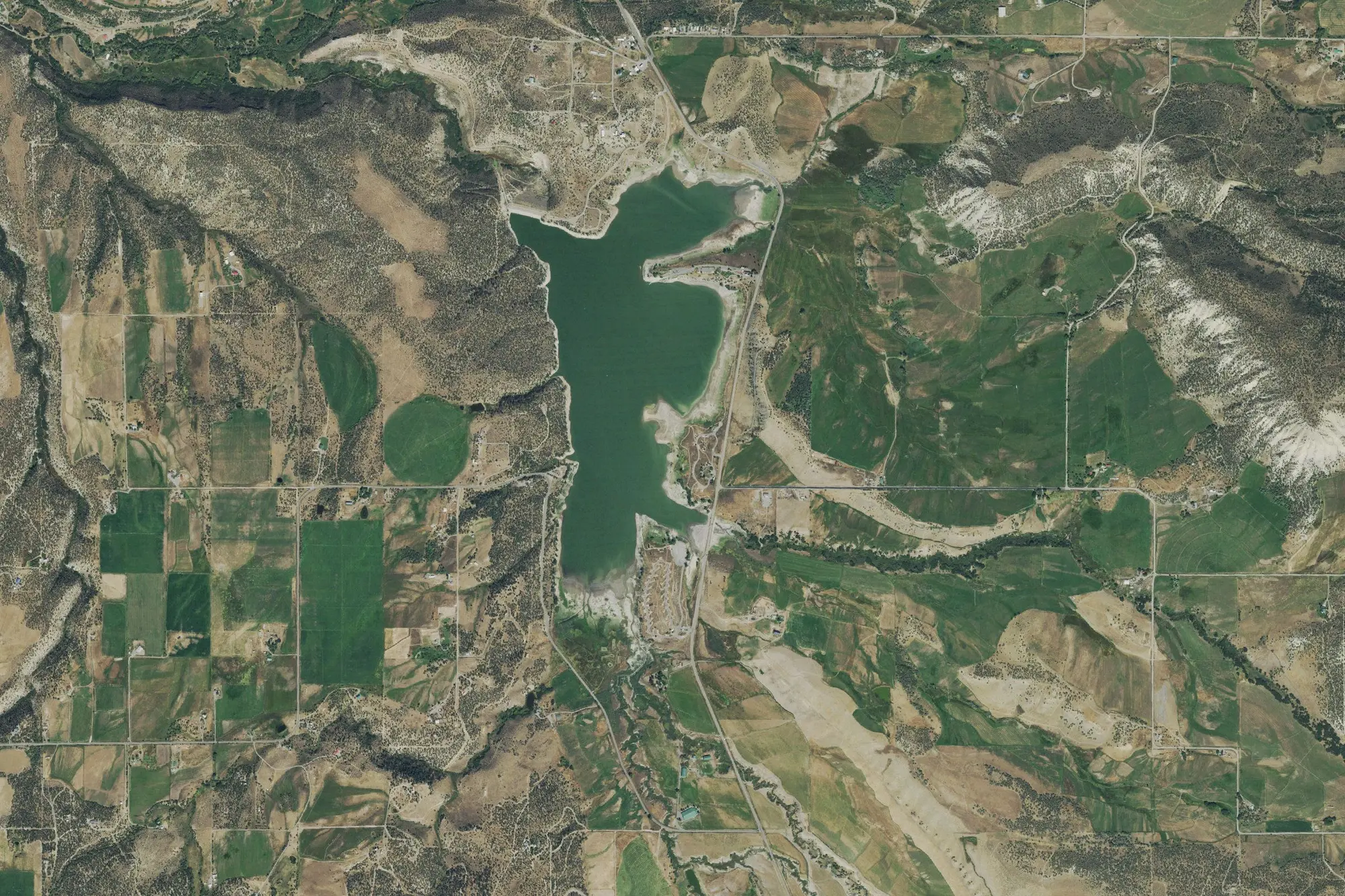 Aerial view of Crawford State Park
