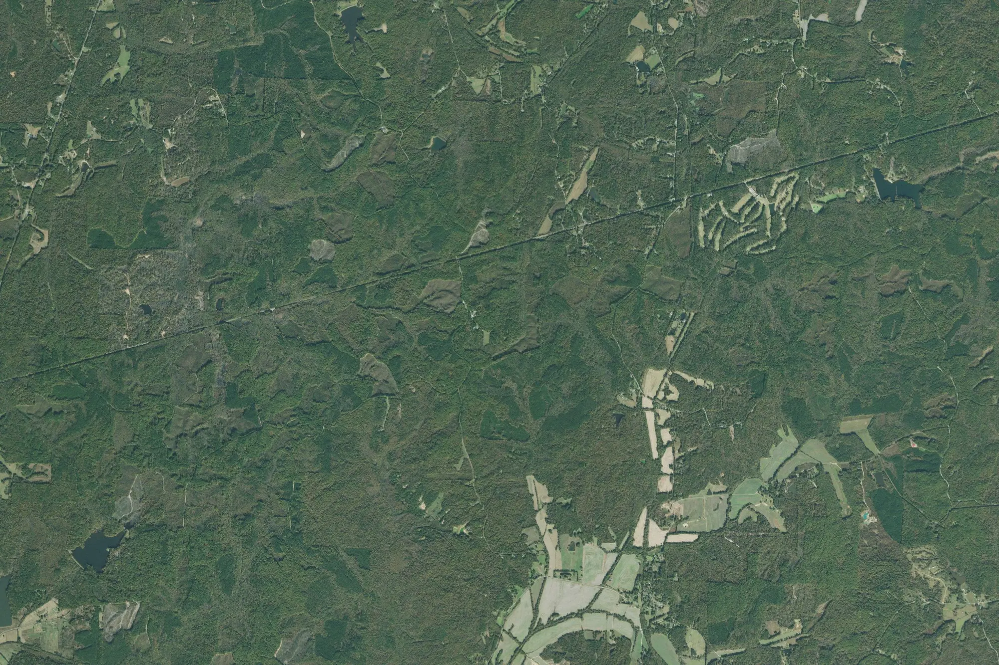 Aerial view of Chickasaw
