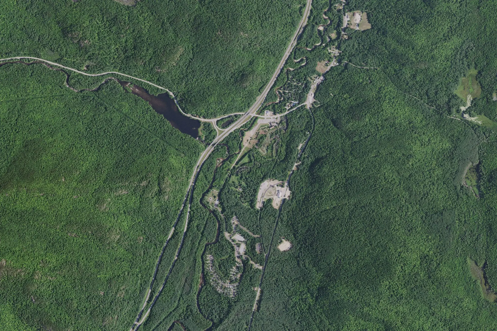 Aerial view of Town Of North Hudson Land