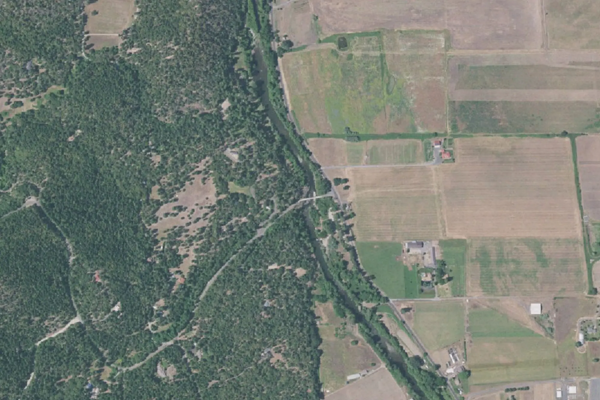 Aerial view of Cantrall-Buckley Park