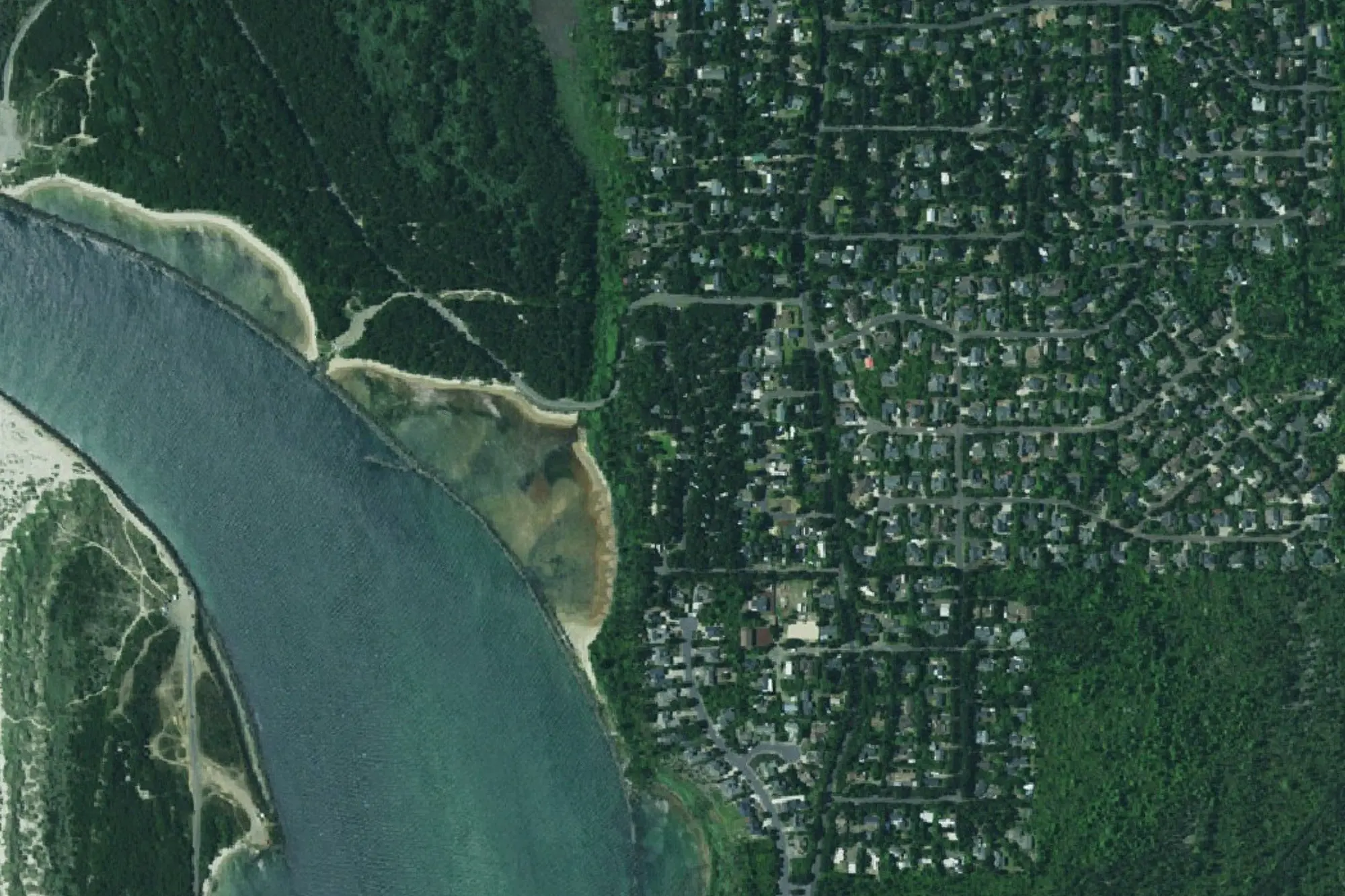 Aerial view of Harbor Vista Park