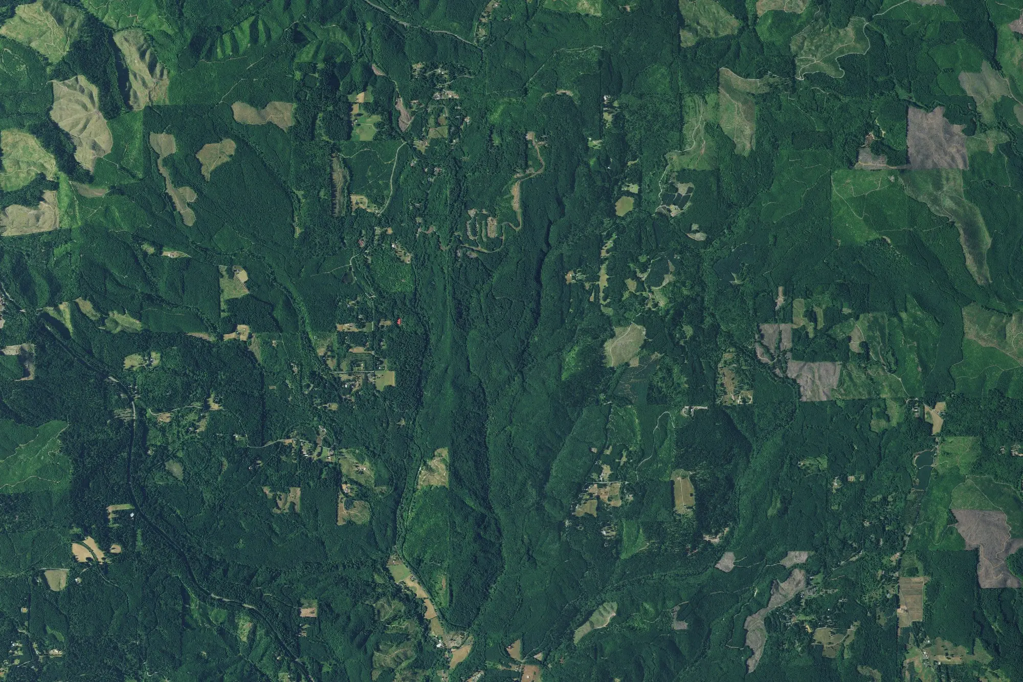 Aerial view of L.L. "Stub" Stewart State Park