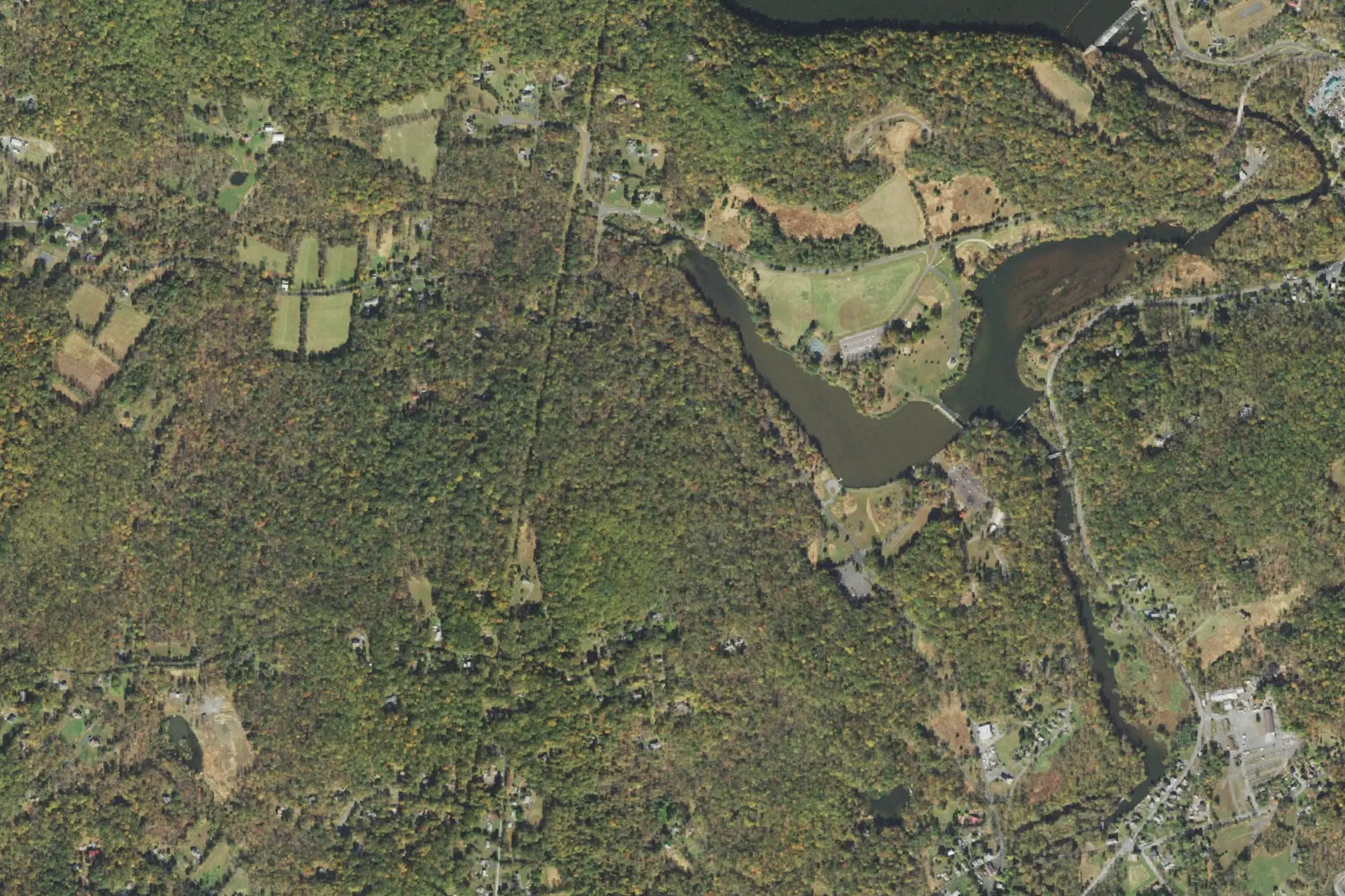 Aerial view of Upper Perkiomen Valley